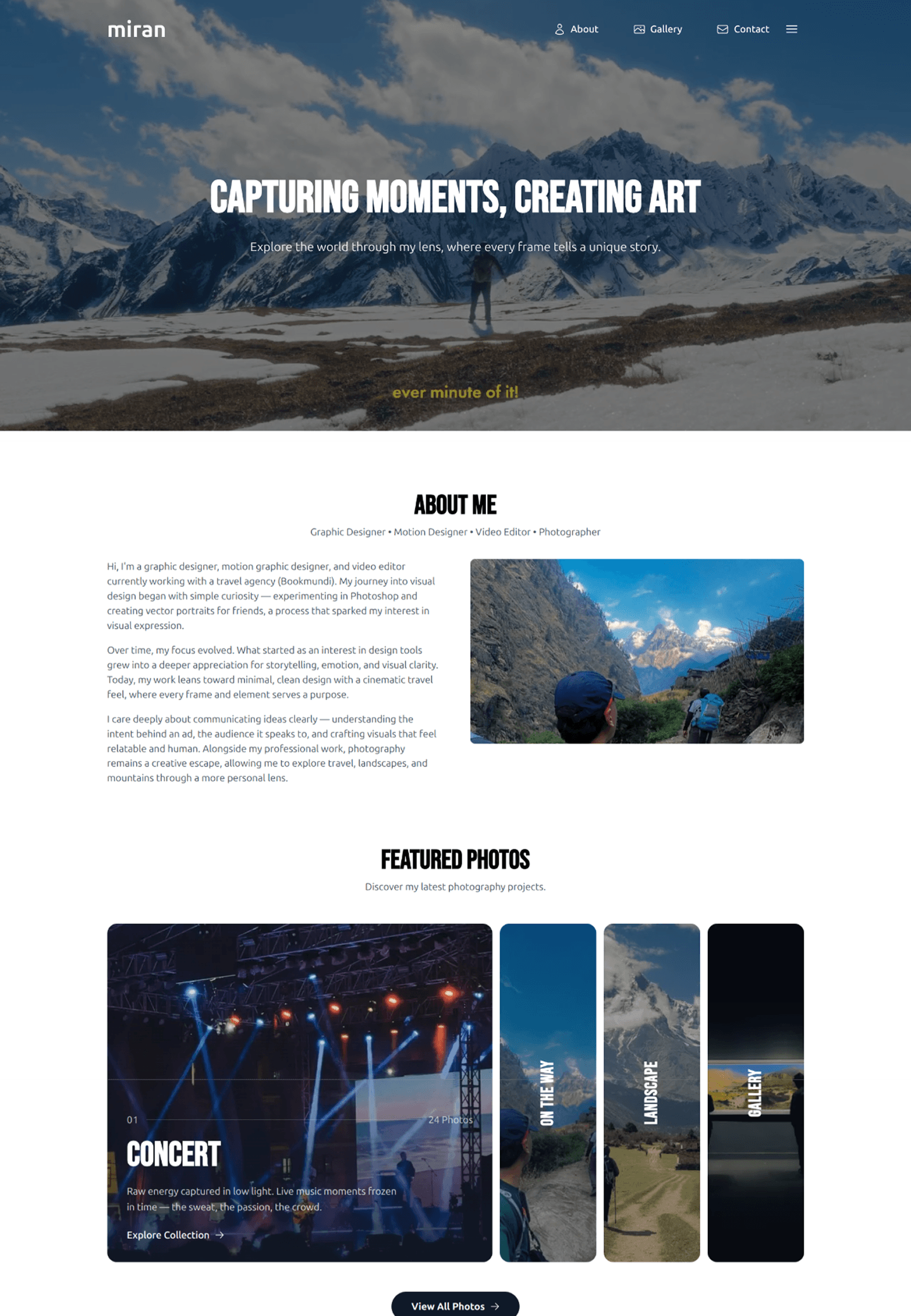 Miran Portfolio